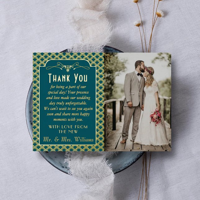 Vintages Art-Deco-Foto von 1920 Folieneinladung (Von Creator hochgeladen)