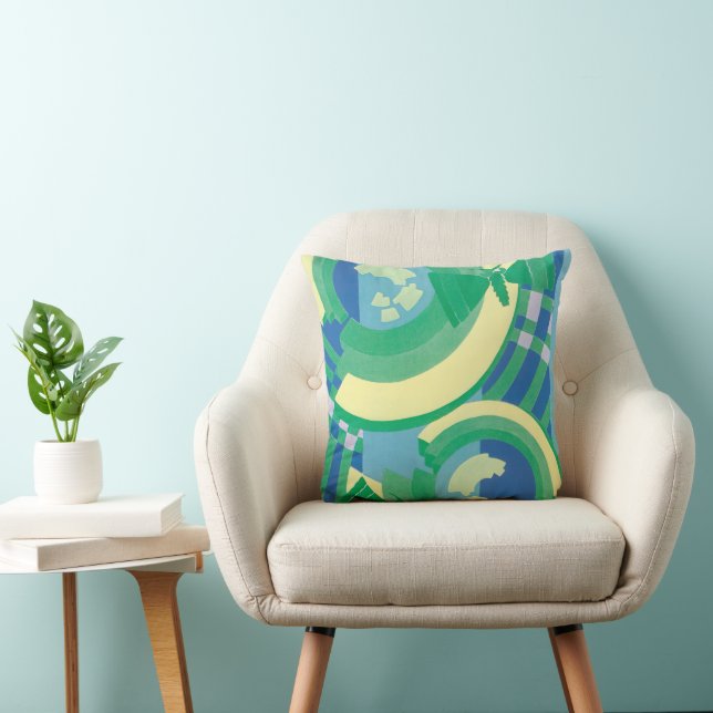 Vintages Art Deco Jazz Kissen (Stuhl )