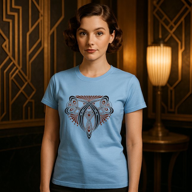 Vintages Art Deco Ornament T-Shirt (Von Creator hochgeladen)