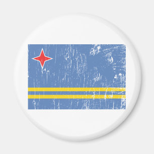 Vintages Aruba Magnet