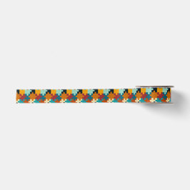 Vintages ästhetisches Puzzleteil Satinband
