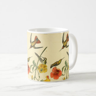 Vintages Audubon Rufous Hummingbird-Malgeschenk Kaffeetasse