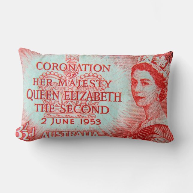 Vintages australisches lendenkissen (Vorderseite)