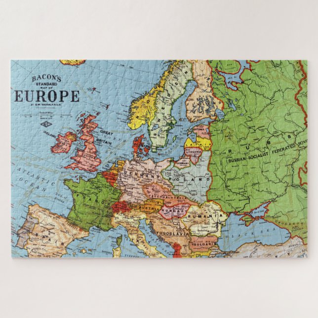 Vintages Bacon-Puzzle (Horizontal)