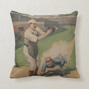 Vintages Baseball-Amerikaner MoJo Kissen
