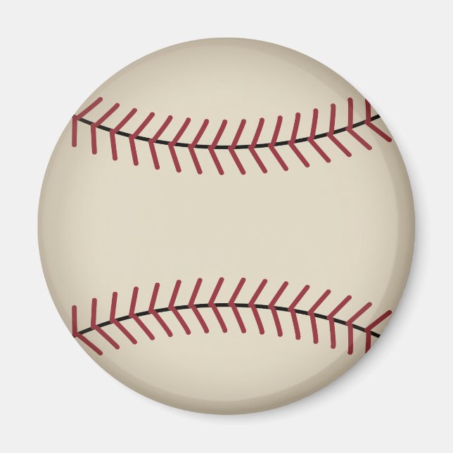Vintages Baseball-Magnet-Geschenk Magnet (Vorne)