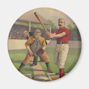 Vintages Baseball-Poster-Magnet Magnet