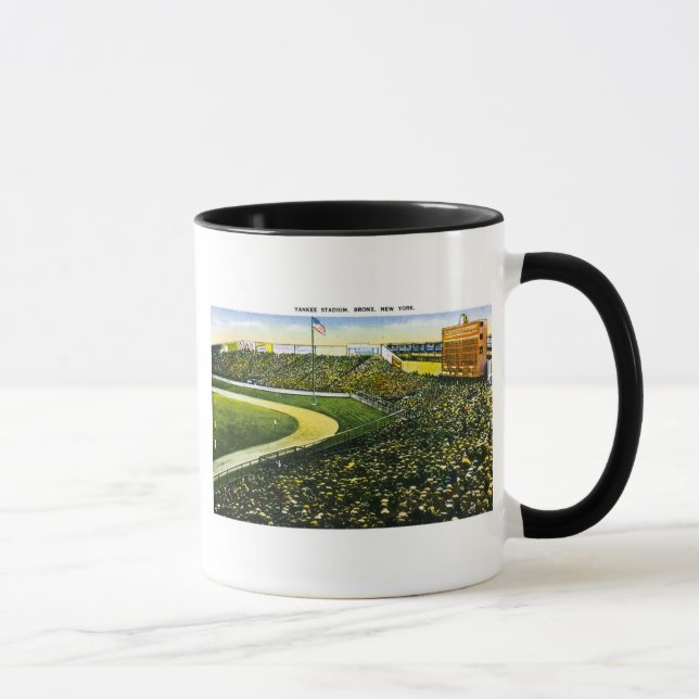 Vintages Baseball-Stadion, Bronx, New York Tasse (Rechts)