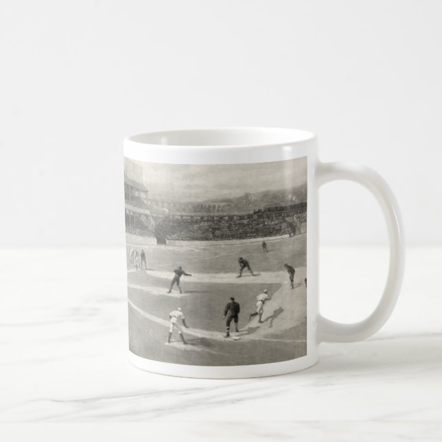 Vintages Baseballspiel Kaffeetasse (Rechts)