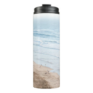 Vintages BEACH-FOTO Thermosbecher