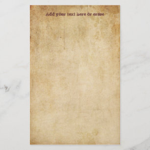 Vintages beflecktes Briefpapier-Papier 1 Briefpapier