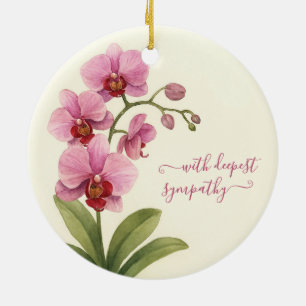 Vintages Beileid Keramik Ornament