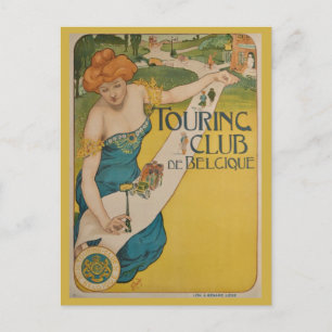Vintages Belgien Touring Club de Belgique Postkarte