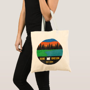 Vintages Bend Oregon Monte Retro Tragetasche