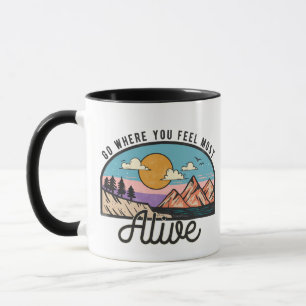 Vintages Bergerlebnis Tasse