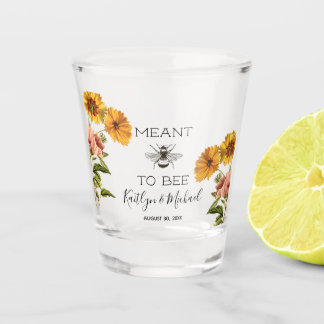 Vintages Bienenverständnis Schnapsglas