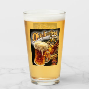 Vintages Bier-Party Glas