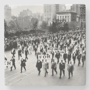 Vintages Bier-Verbot, Wir Wollte Bier-Verbot Steinuntersetzer