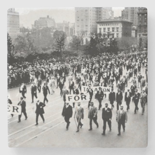 Vintages Bier-Verbot, Wir Wollte Bier-Verbot Steinuntersetzer (Vorderseite)