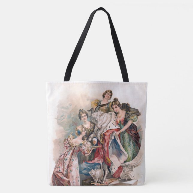 Vintages Bier-Werbeplakat Tasche (Vorderseite)