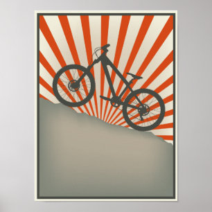 Vintages Bike-Poster Poster