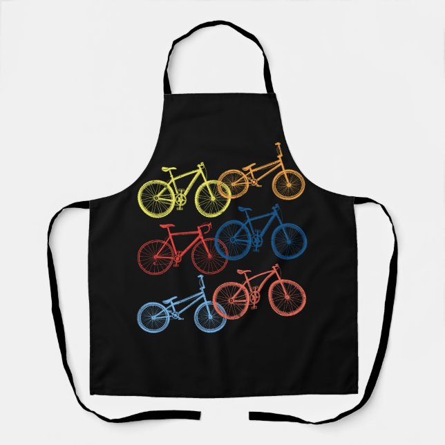 Vintages Bike Rad Racing Fahrrad Rad Schürze (Vorderseite)