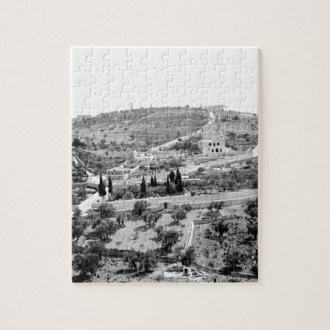 Vintages Bild des Ölbergs (Vertikal)