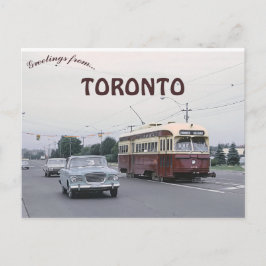 Vintages Bild von der Car Toronto in der Long Bran Postkarte