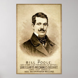 Vintages Bill Poole Boxing Poster
