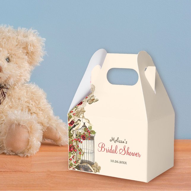 Vintages Birdcage Brautparty Gefälligkeitsboxen Geschenkschachtel (Von Creator hochgeladen)