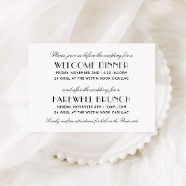 Vintages Black Art Deco Begleitkarte