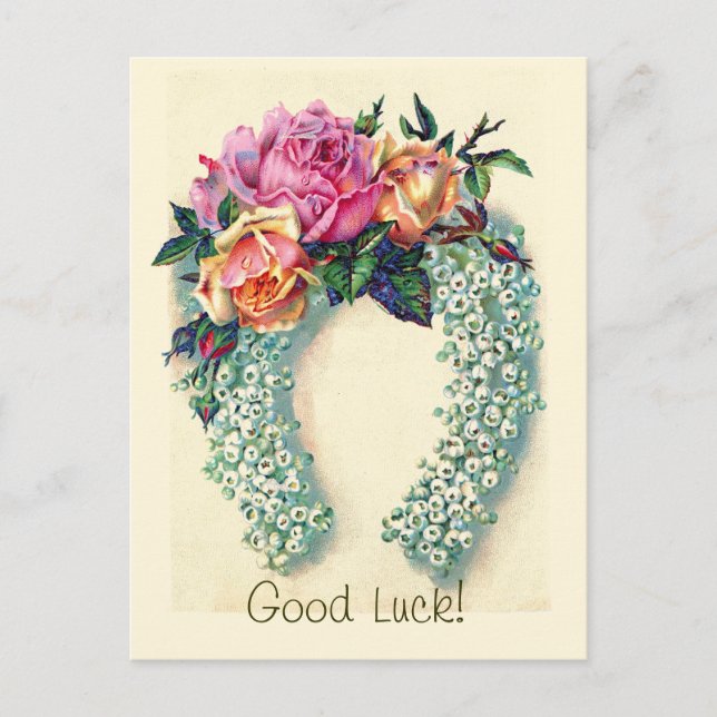 Vintages Bläschen - Postkarte (Vorderseite)