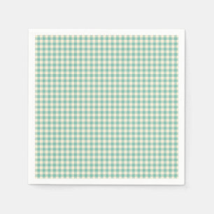 Vintages blaues Karton Serviette