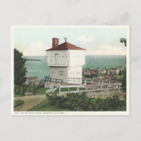 Vintages Blockhaus Mackinac Insel Michigan