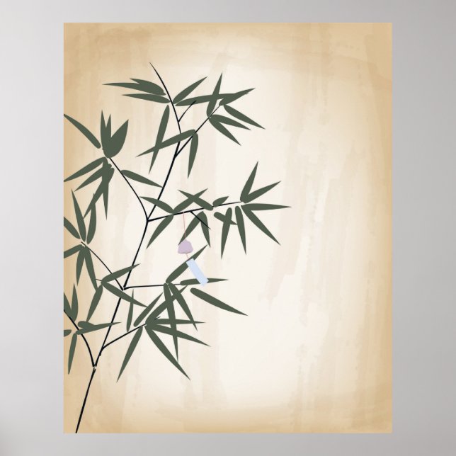 Vintages Blossom, Blume Poster (Vorne)