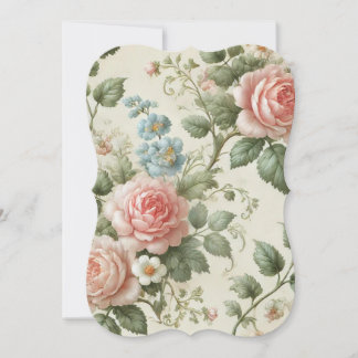 Vintages Blossom: Elegante Flachbildschirm