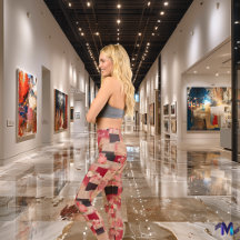 Vintages Blossom: Muster für rote Blumenmuster