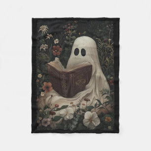Vintages Blumengastbuch Halloween Costum Fleecedecke