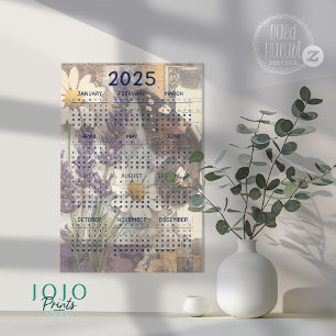 Vintages BlumenJunk-Journal 2025 Poster