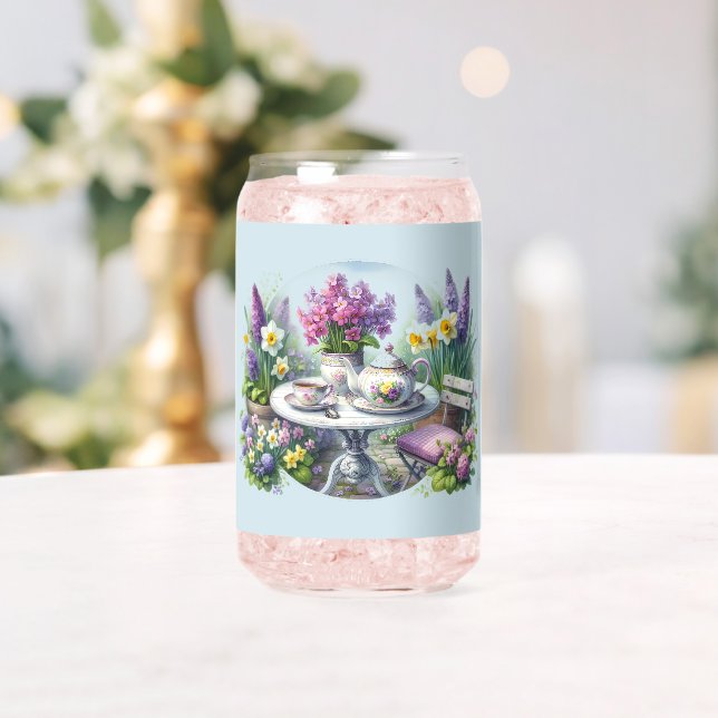 Vintages Blumenkohl-Party im Garten Dosenglas (Insitu (Hochzeit))