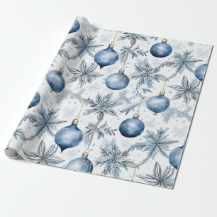 Vintages Blumenmuster Geschenkpapier
