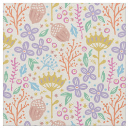 Vintages Blumenmuster im bohenhaften Stil. Stoff