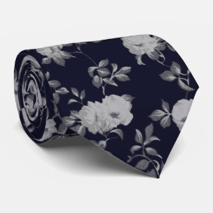 Vintages Blumenmuster Krawatte