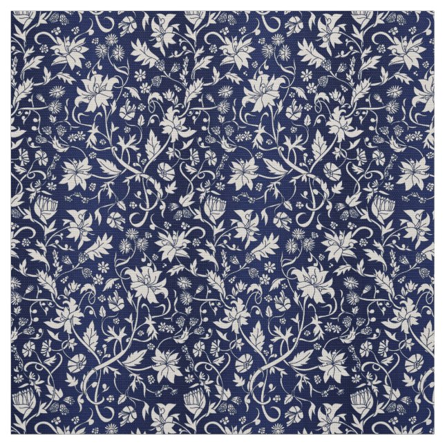 Vintages Blumenmuster Stoff (Muster)