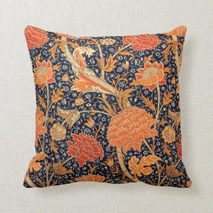 Vintages Blumenmuster, William Morris Kissen