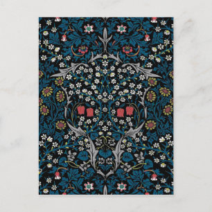 Vintages Blumenmuster, William Morris Postkarte