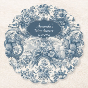 Vintages Blumenstrauß Untersetzer