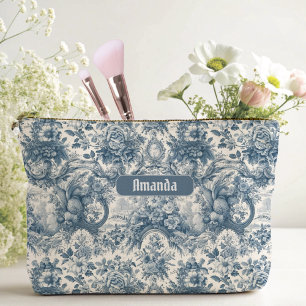 Vintages Blumenstrauß Zubehörtasche