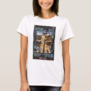 Vintages Blut der Erlöser Religiöse Kunst T-Shirt