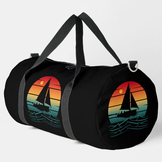 Vintages Boot Duffle Bag (Linke Ecke)